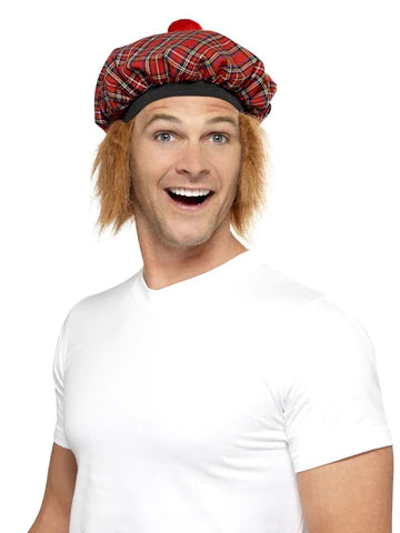 Tam-O-Shanter Tartan Hat - NEW