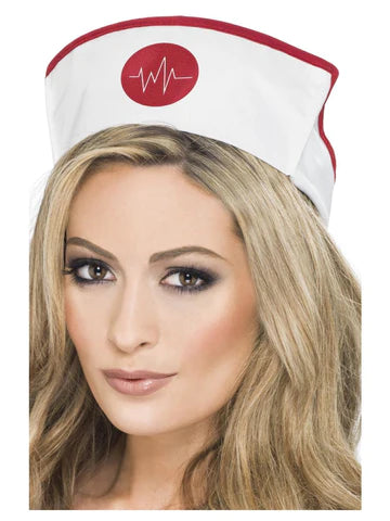 Smiffys Nurse's Hat Best Quality - NEW