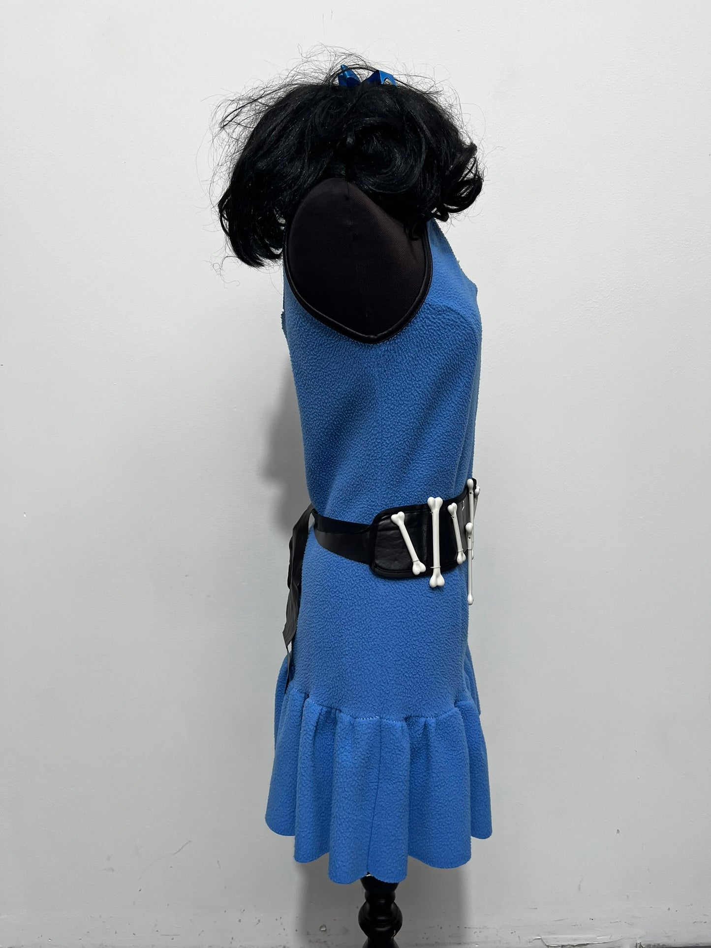 Betty Rubble Blue Flintstones Costume Size 10-12 - Ex Hire