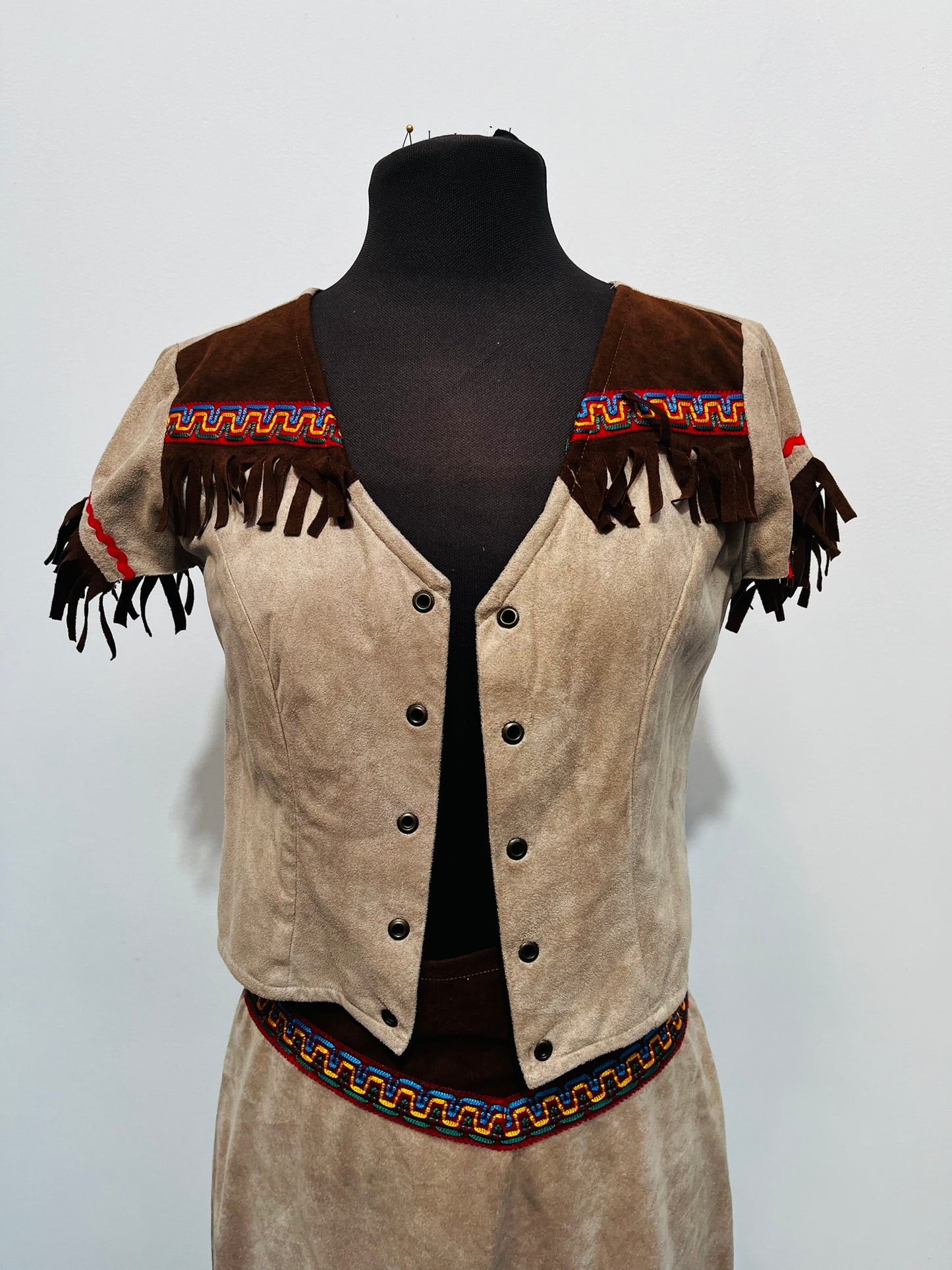 Native American Western Lady Wild West Size XS Ex Hire