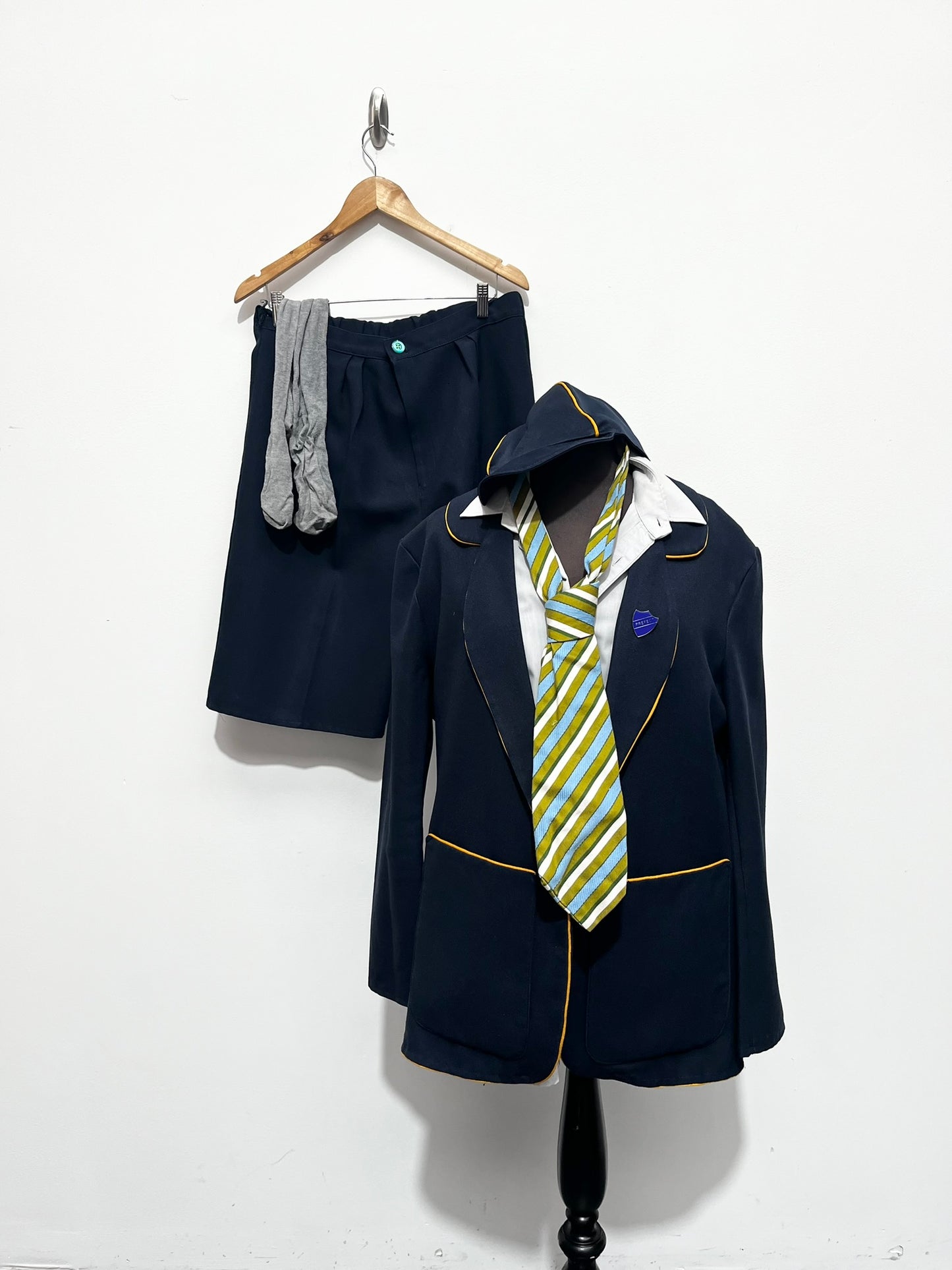 Navy School Boy Uniform & Accessories Size M/L - Ex Hire