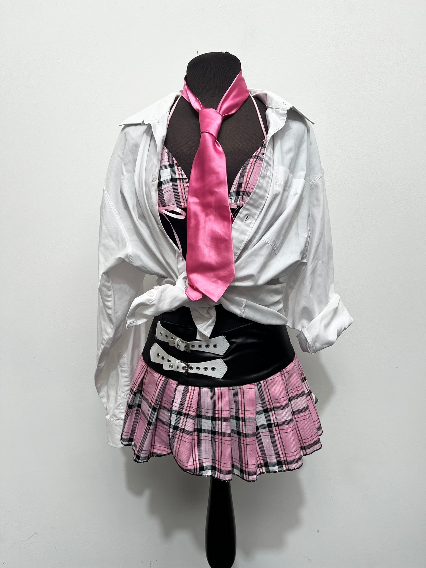 Sexy School Girl Outfit Size S/M - Ex Hire