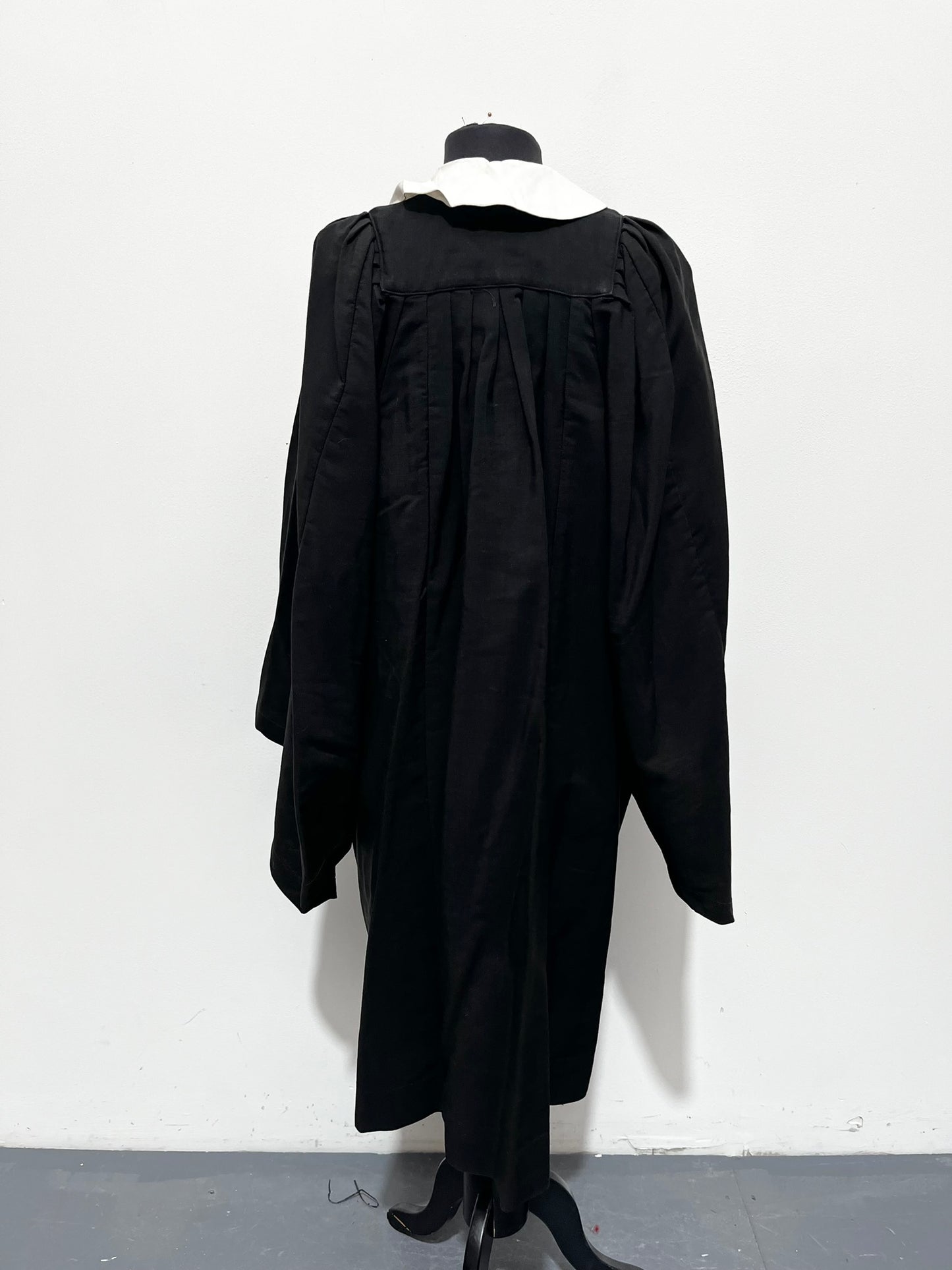 Headmaster teacher black graduation gown Ex Hire