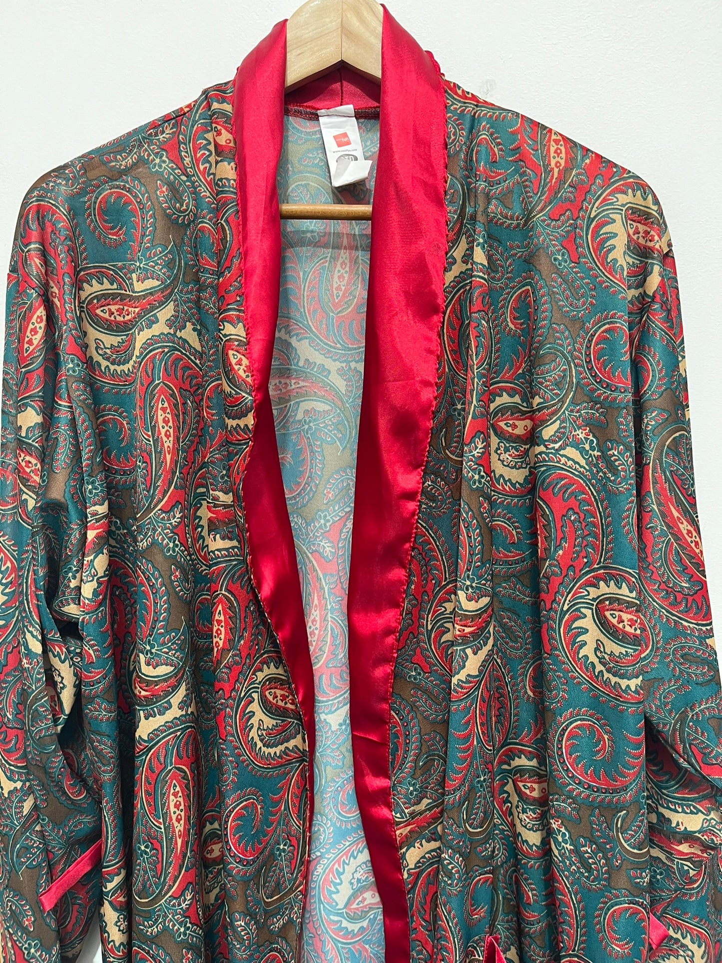 Paisley design costume Kimono Robe One Size - Ex Hire