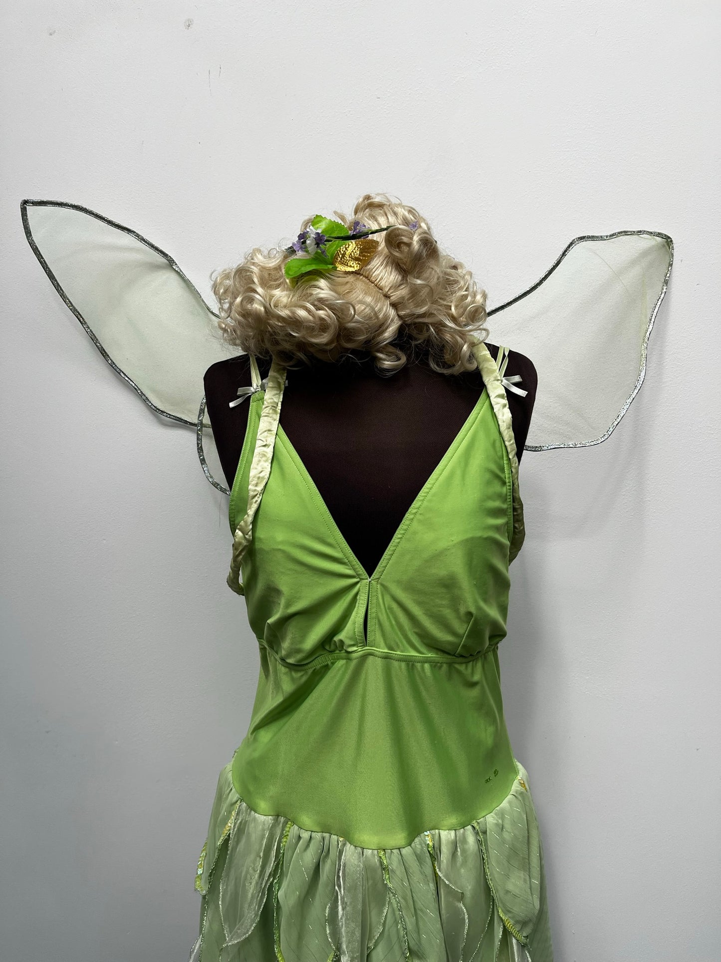 Ladies Tinkerbell Costume Size 10-12