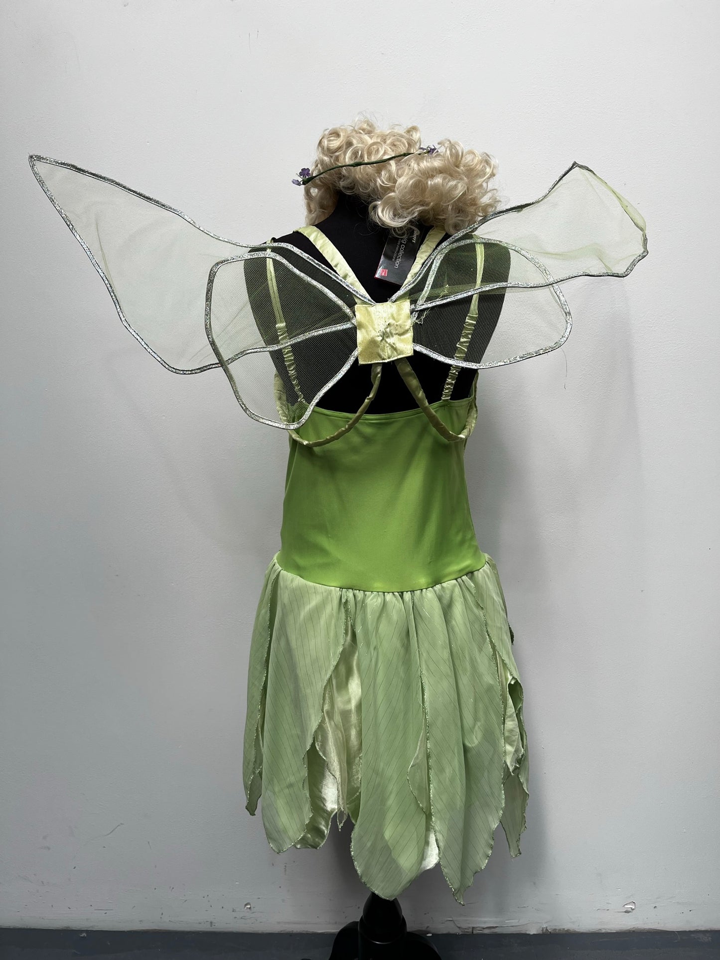 Ladies Tinkerbell Costume Size 10-12