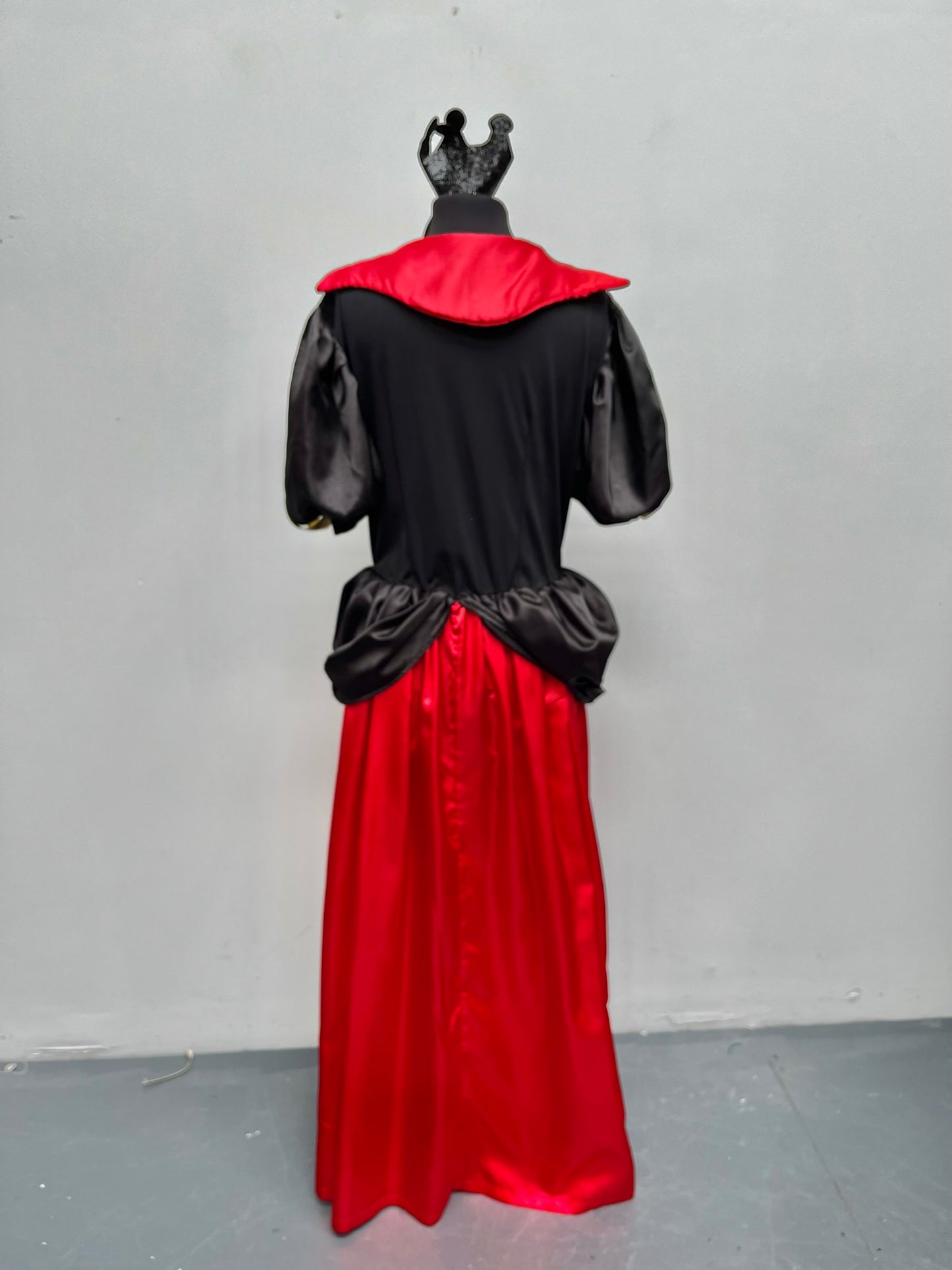 Ladies Long Queen of Hearts Dress Size 16 - Ex Hire