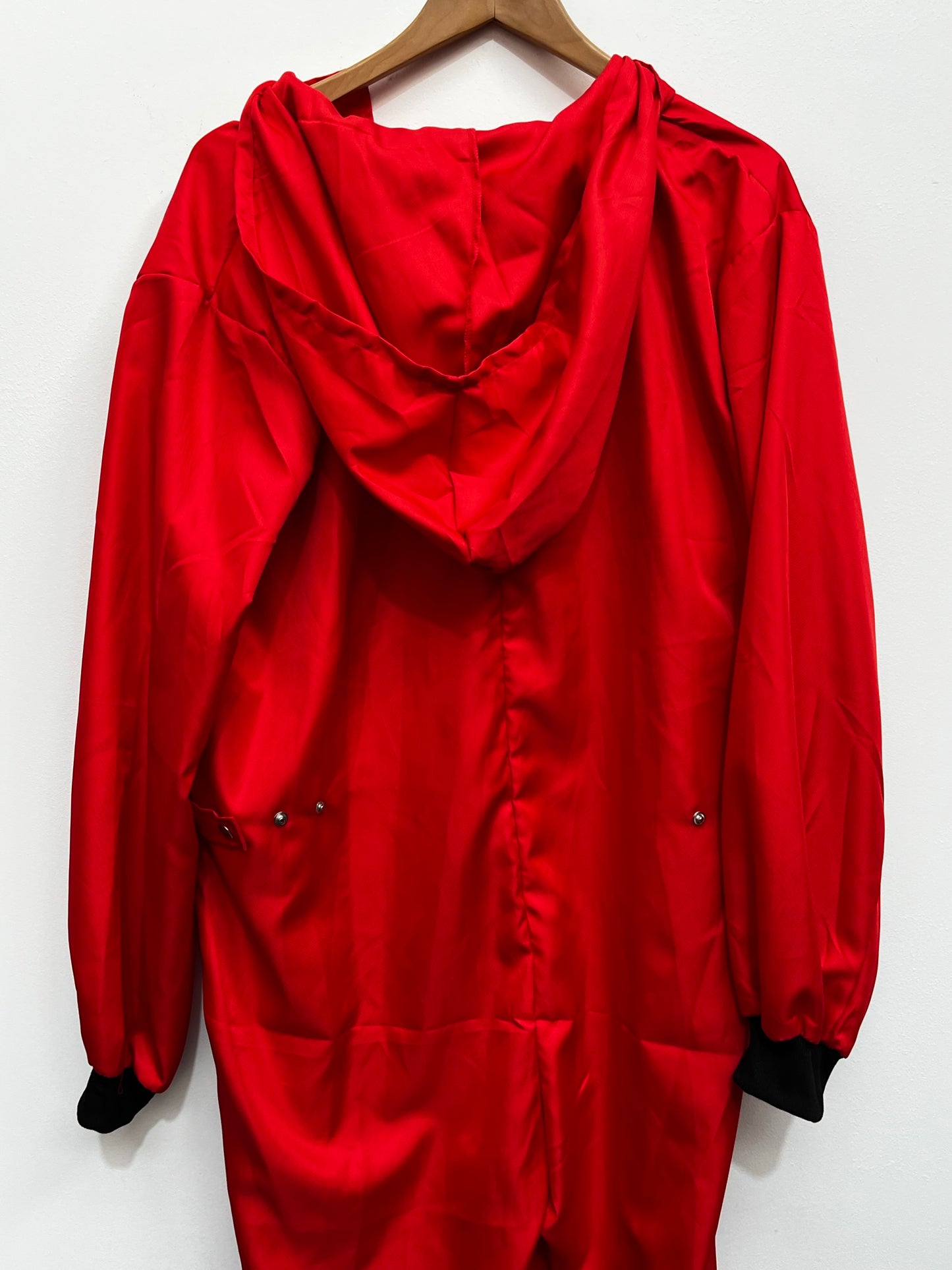 Red Money Heist Costume with Accessories Size Large - Ex Hire