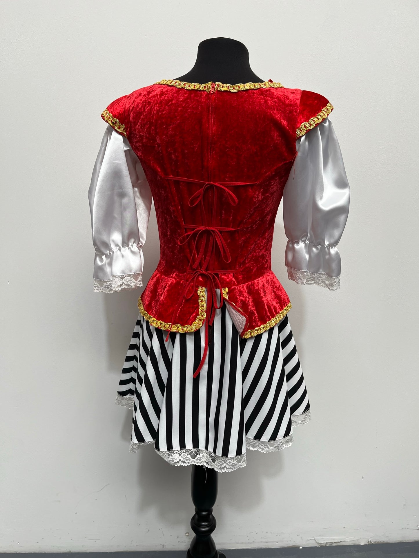 Lady Pirate Theatre Costume Size Small - Ex Hire