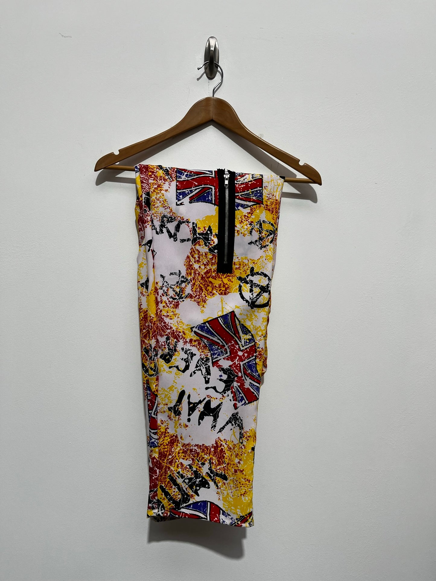 80s style Graffiti Punk 2 piece outfit Size Medium - Ex Hire