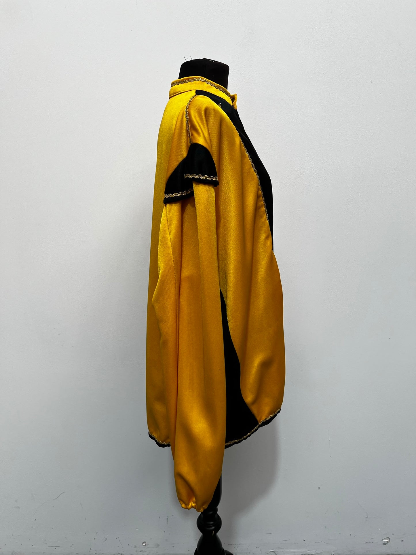 Yellow Black Panto Prince Costume Size XL/2XL - Ex Hire