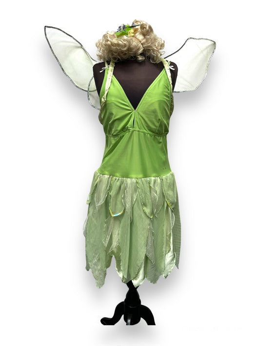 Ladies Tinkerbell Costume Size 10-12