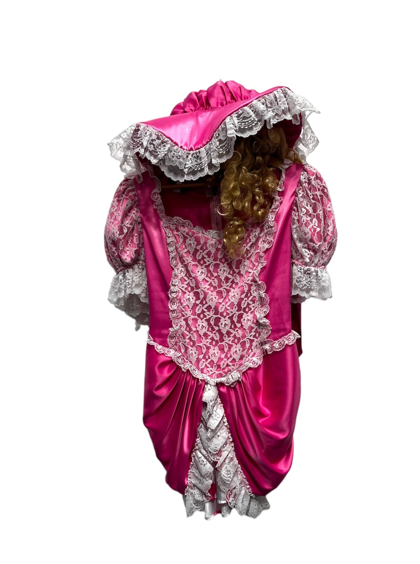 In Character Pink Satin Little Bo Peep Size 10 - Ex hire