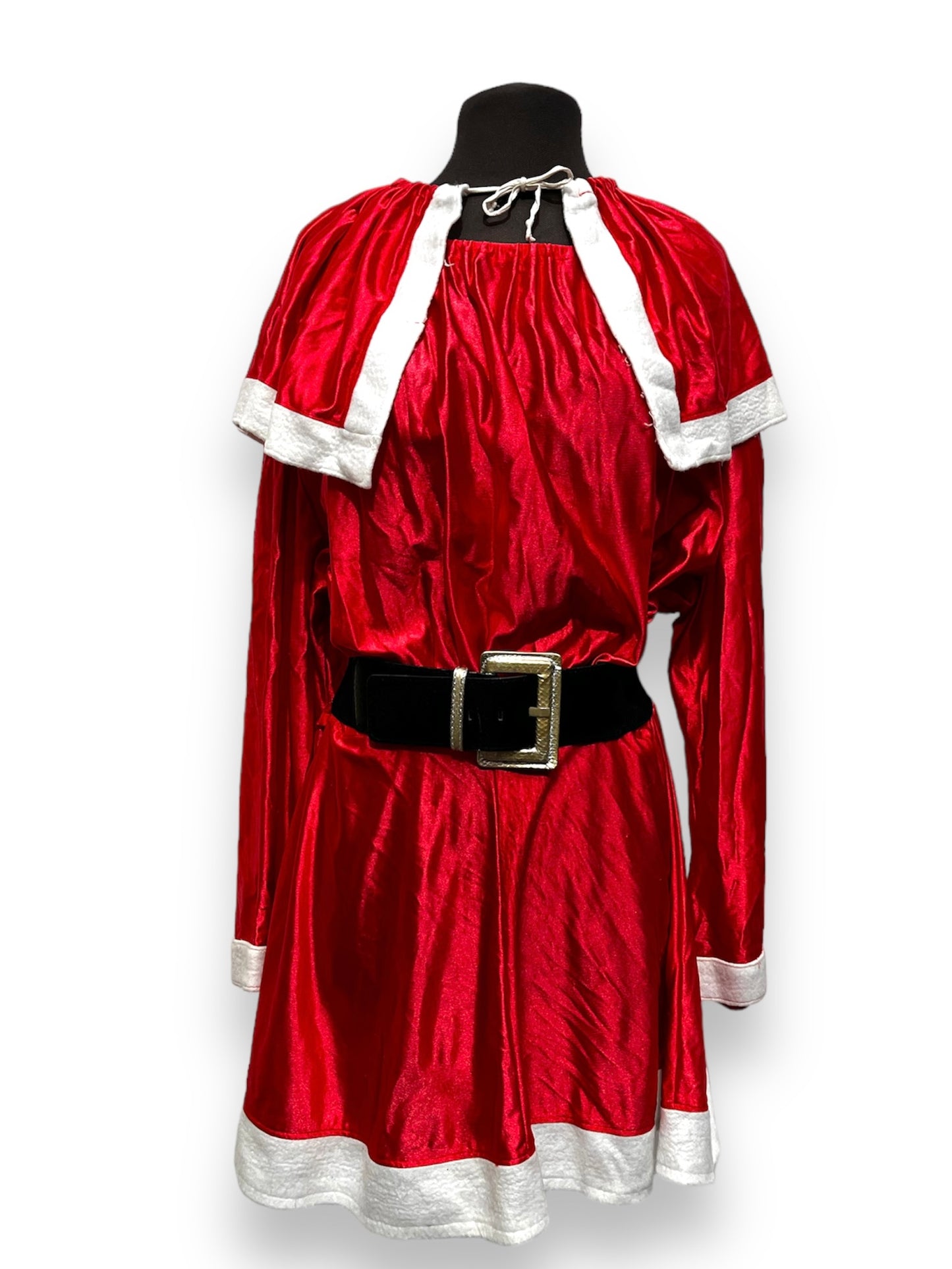 Red Mrs Claus Long Sleeved Christmas outfit Size 20 PLUS - Ex Hire