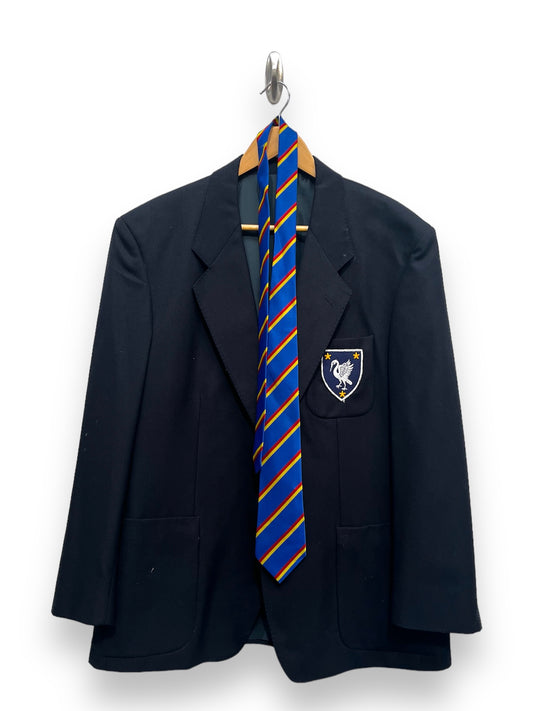 Charcoal School Kid Blazer & tie Size Medium/Large - Ex Hire
