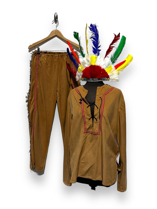 Native American Western Wild West Size Large - Ex Hire