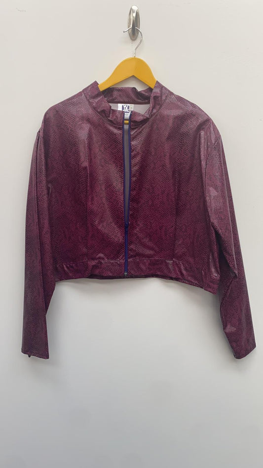 80s purple snakeskin jacket Size 48 XL - Ex Hire Fancy80s  Dress Costume