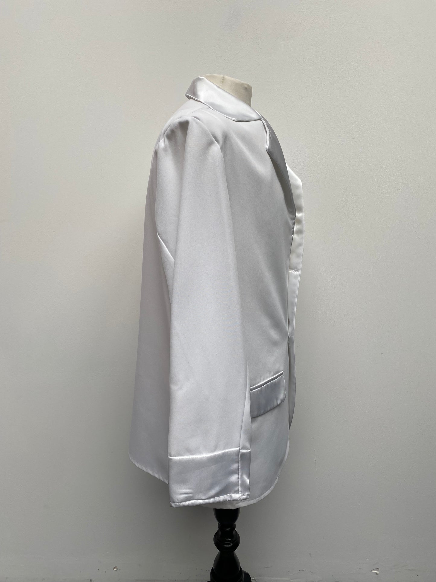 70s Men's White Suit Size Medium - Ex Hire Fancy Dress Costume