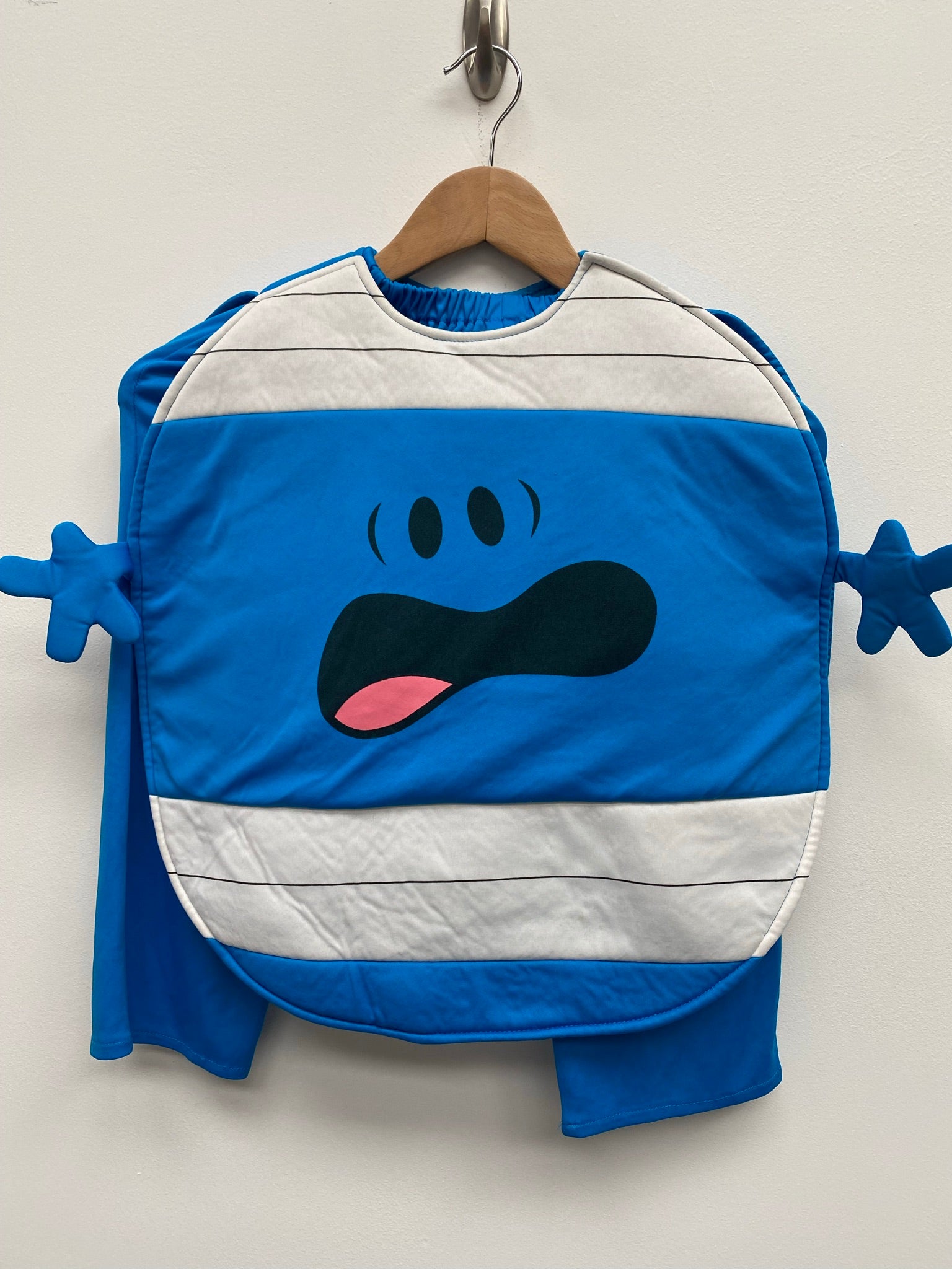 Childs blue Mr Bump Mr Men Costume One Size - Ex Hire Fancy Dress WORL ...