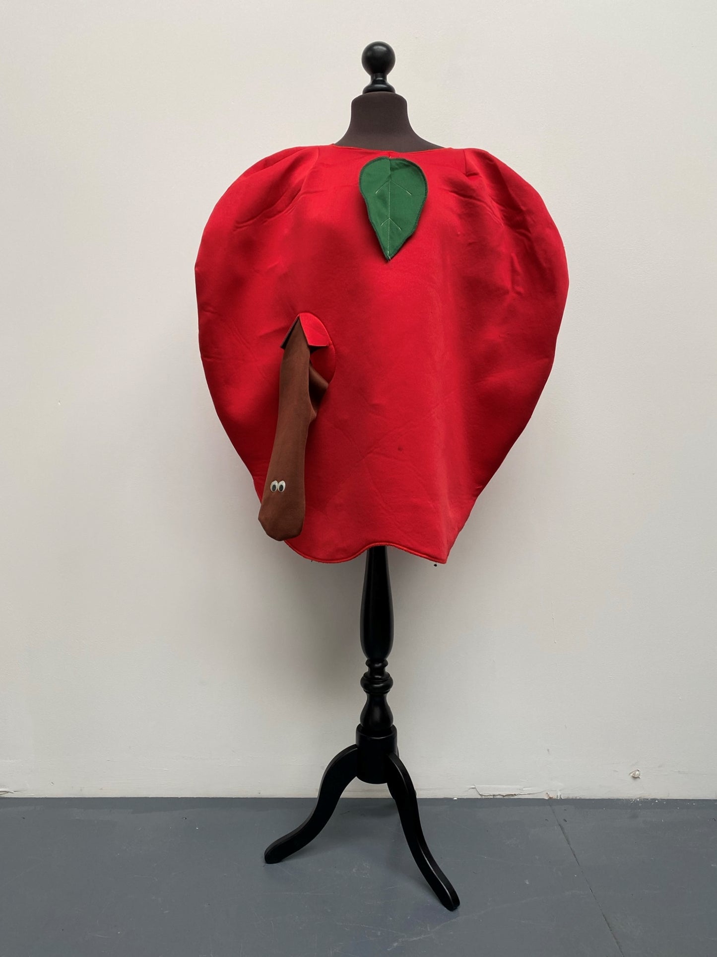 Red Apple Costume - Ex Hire Fancy Dress Costume WORLD BOOK DAY