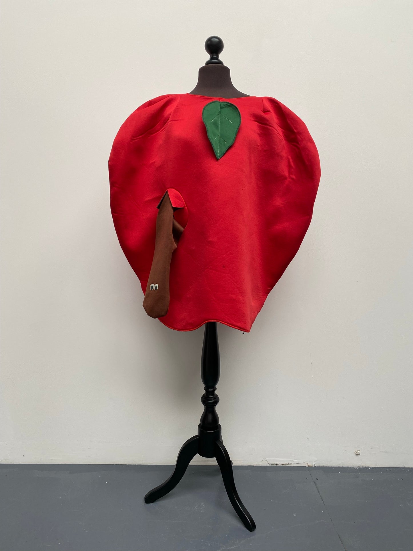 Red Apple Costume - Ex Hire Fancy Dress Costume WORLD BOOK DAY