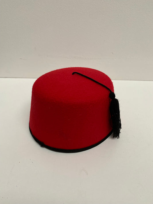 Red Fez hat - New