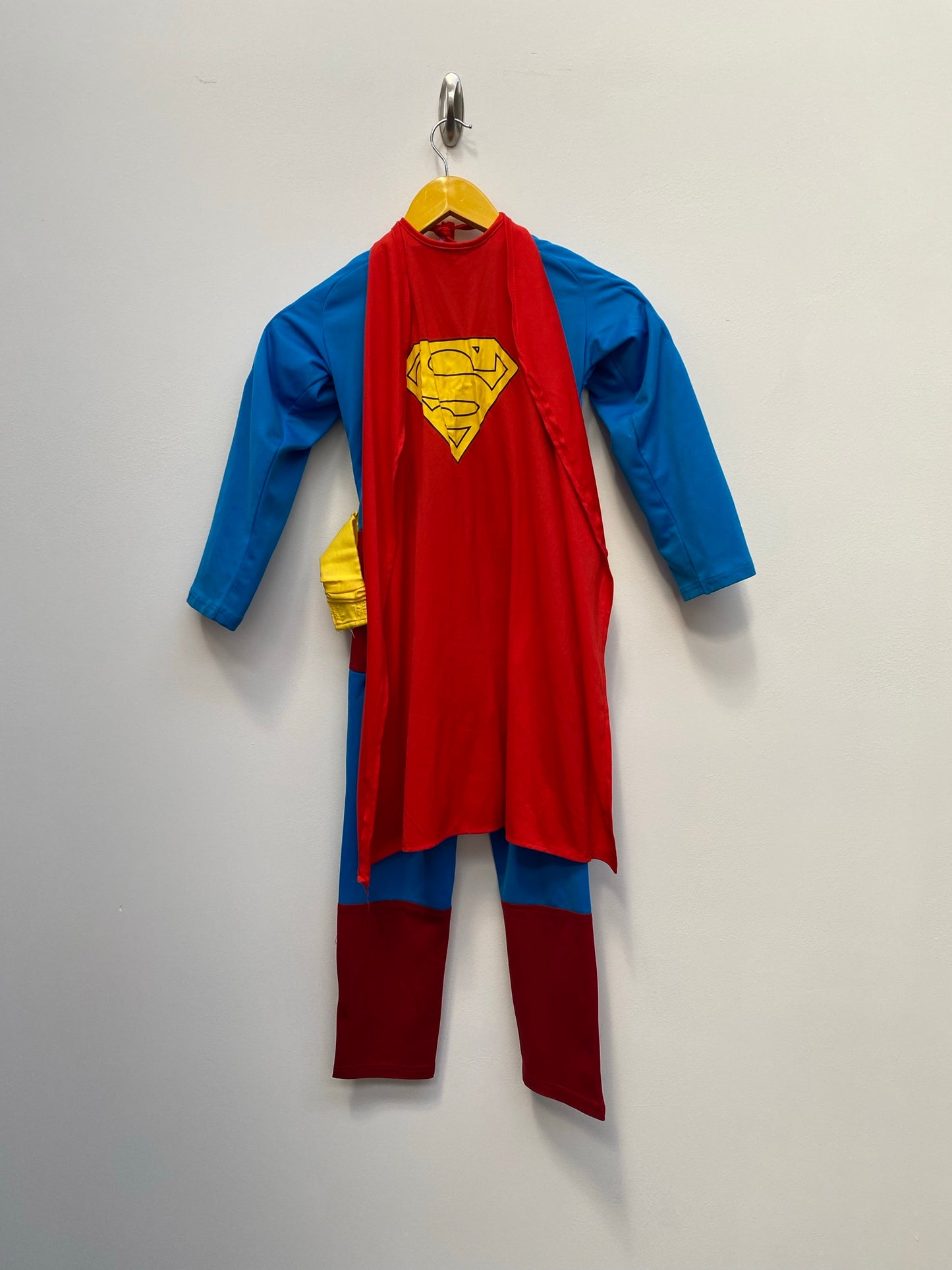 Childs padded Superman 6-8 years- Ex Hire Fancy Dress Costume WORLD BOOK DAY