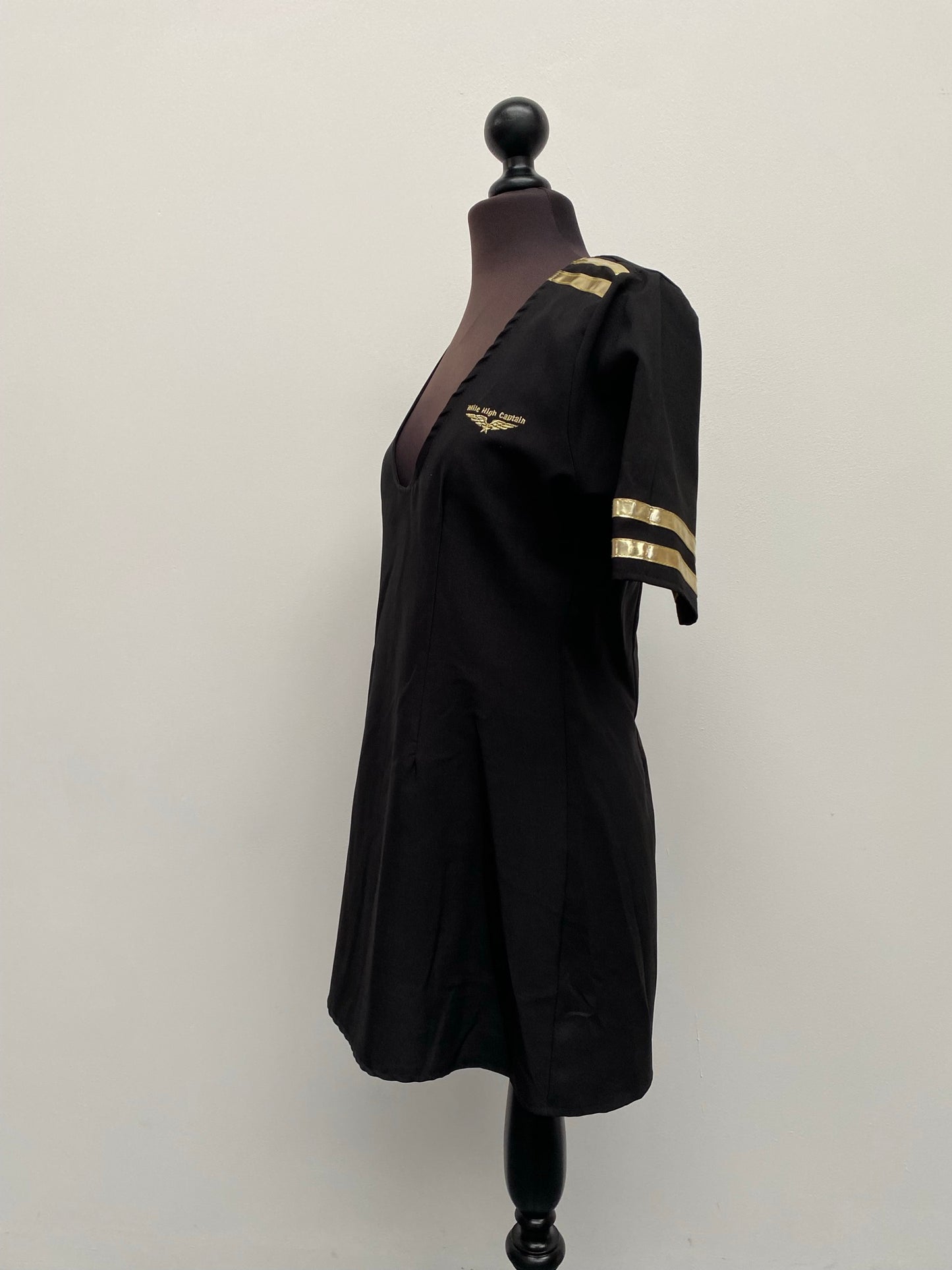 Sexy Mile High Captain Dress Medium - NEW Fancy Dress Costume Uniforms