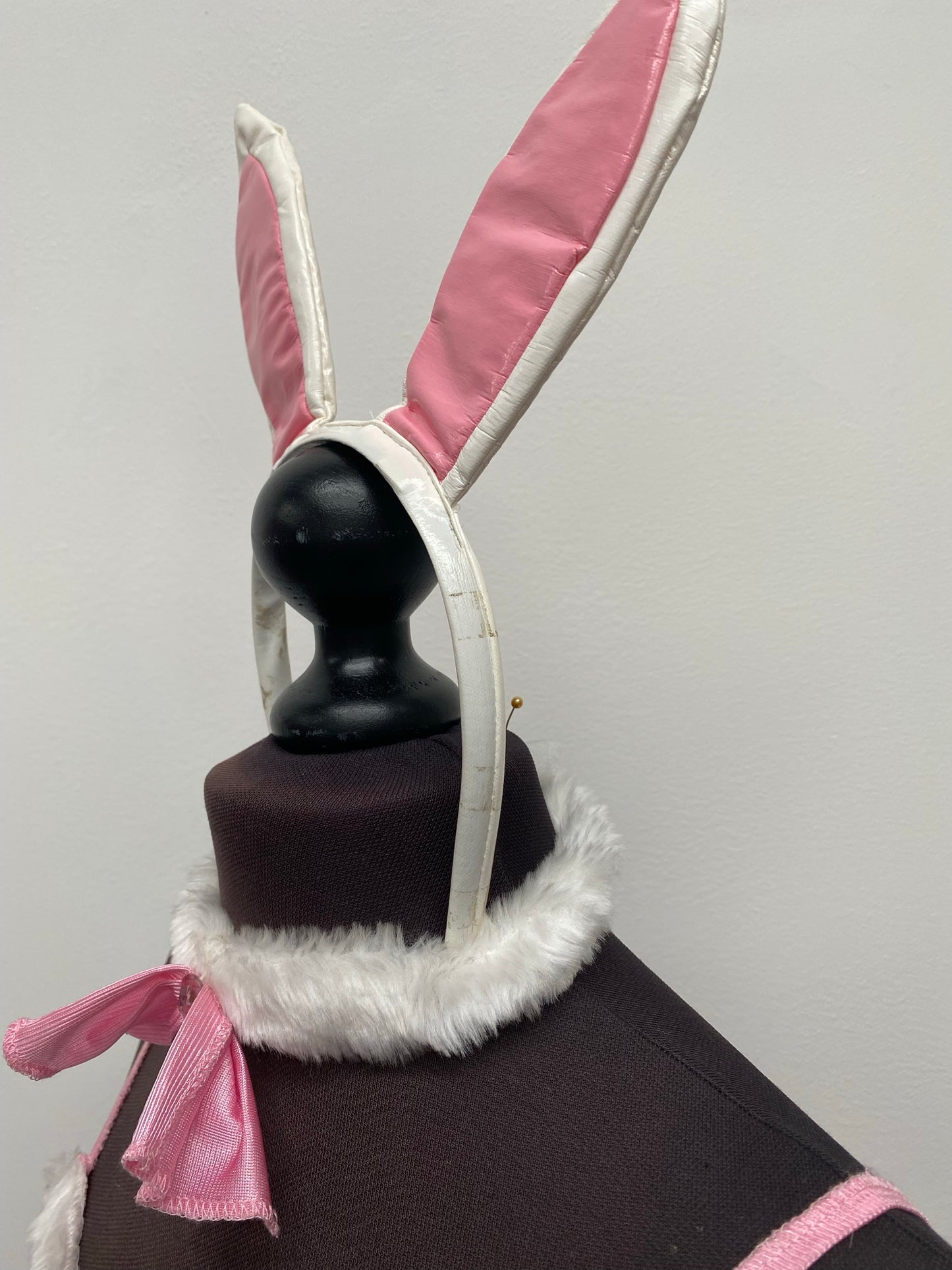 Adults Pink Bunny Rabbit Dress Size Small Easter Costume - Ex Hire Fancy Dress