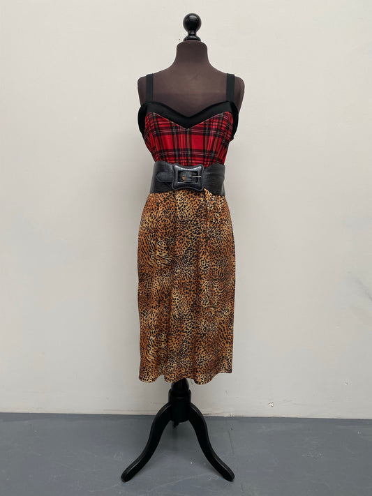 Amy Winehouse dress & belt Size 12 - Ex Hire Fancy Dress Costume