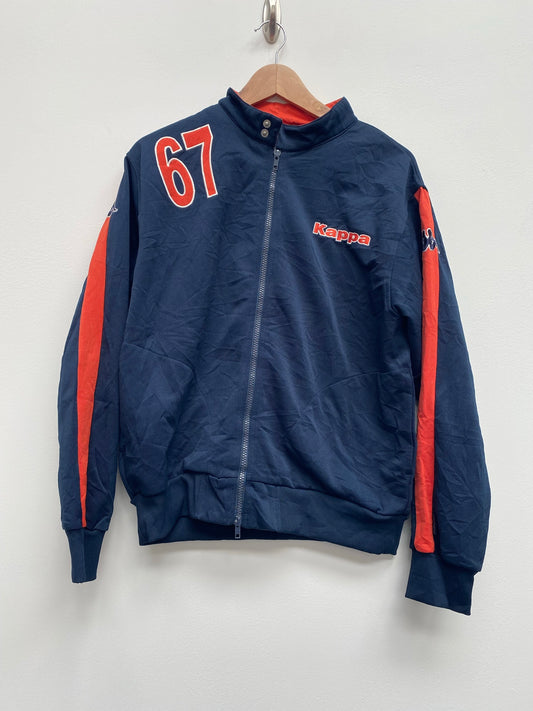 Vintage Kappa Navy & Orange Sports Top/Jacket Size Medium - Sportswear
