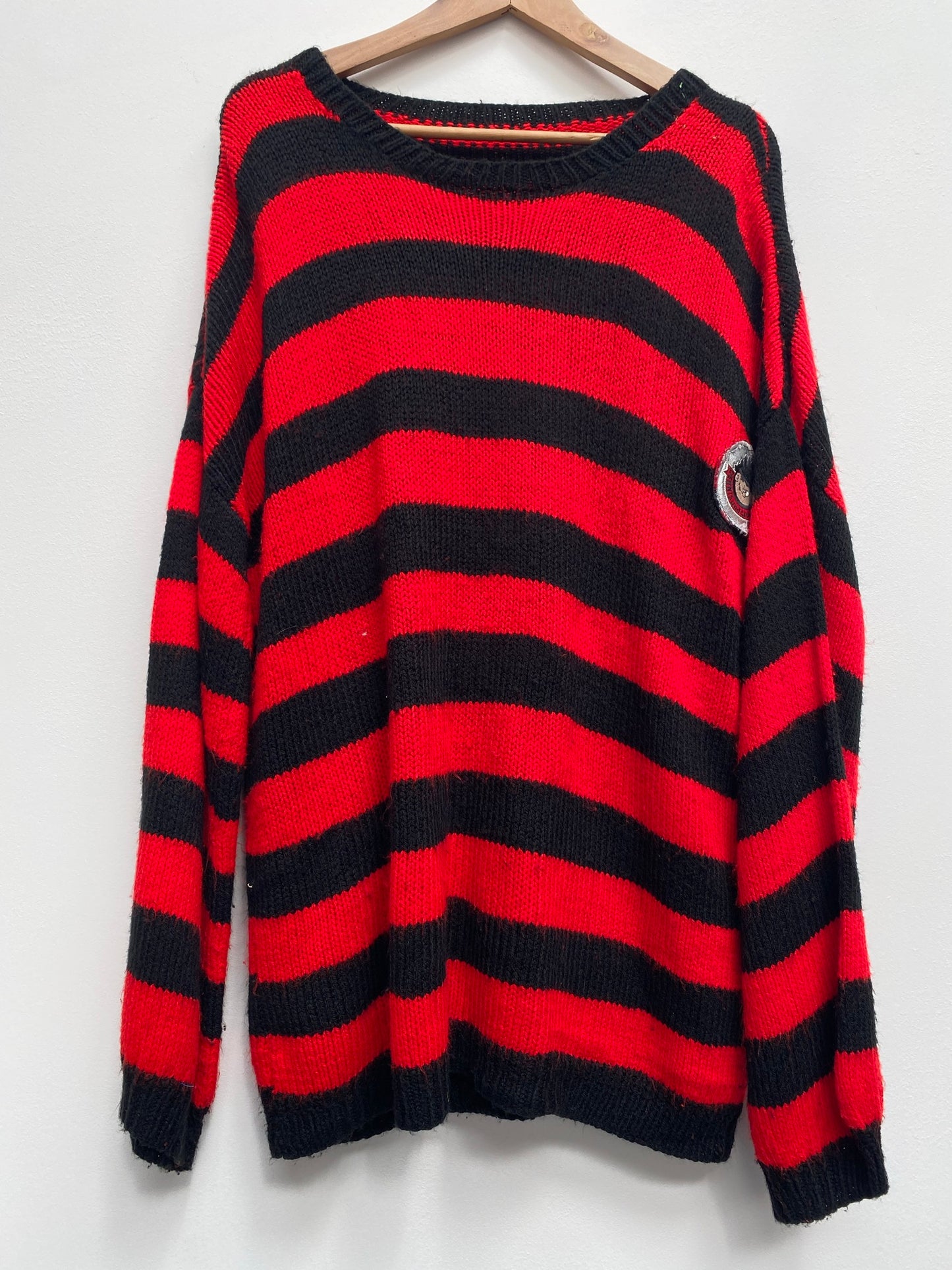 Adults Dennis The Menace Knitted jumper 2XL - Ex Hire Fancy Dress