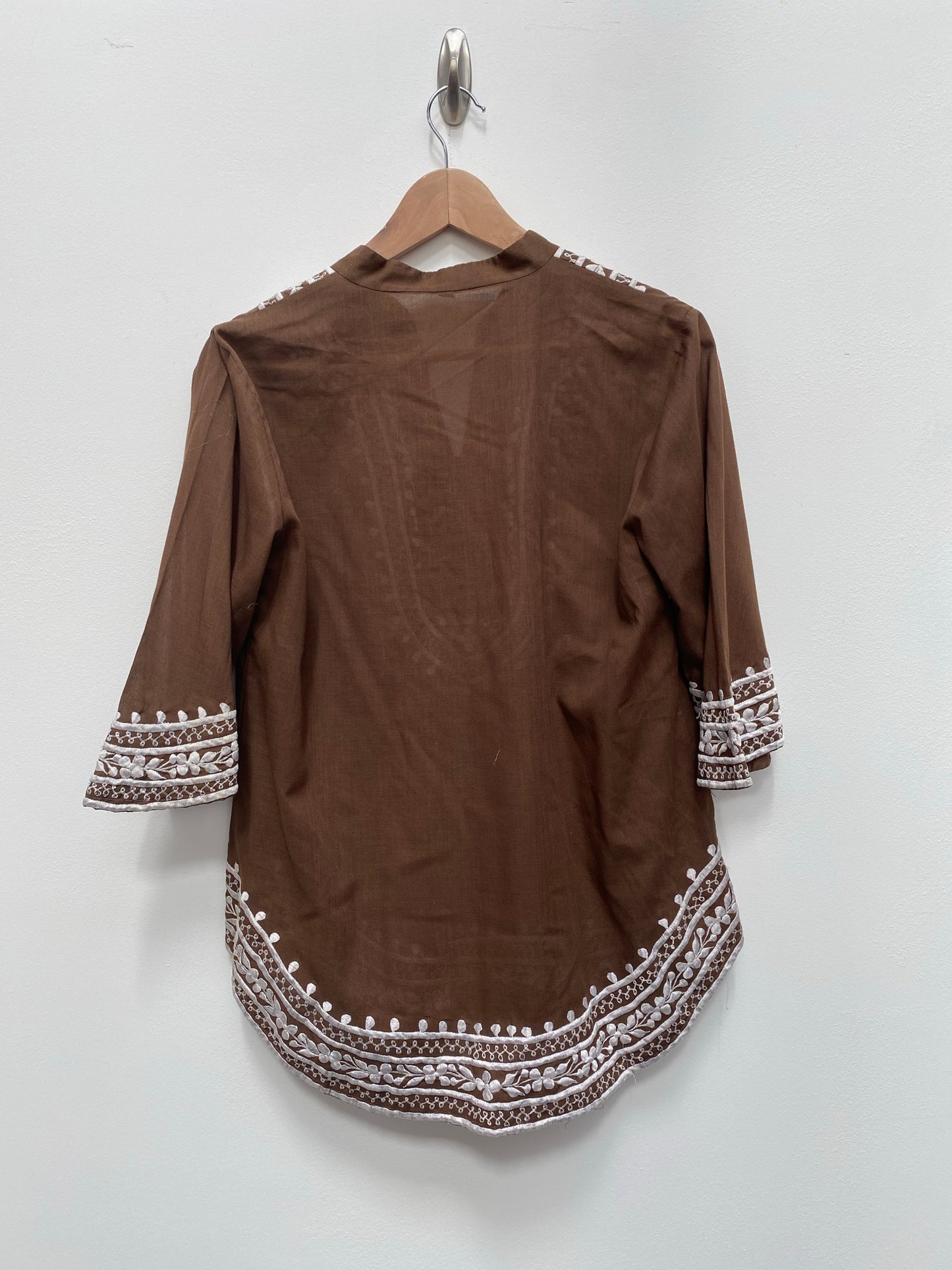 Brown Indian Lady Top Size 14 - Vintage Clothing/Ex Hire Fancy Dress Costume