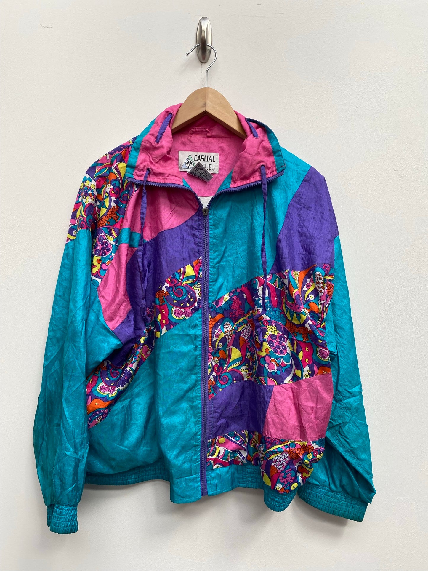 80s shell outlet jacket