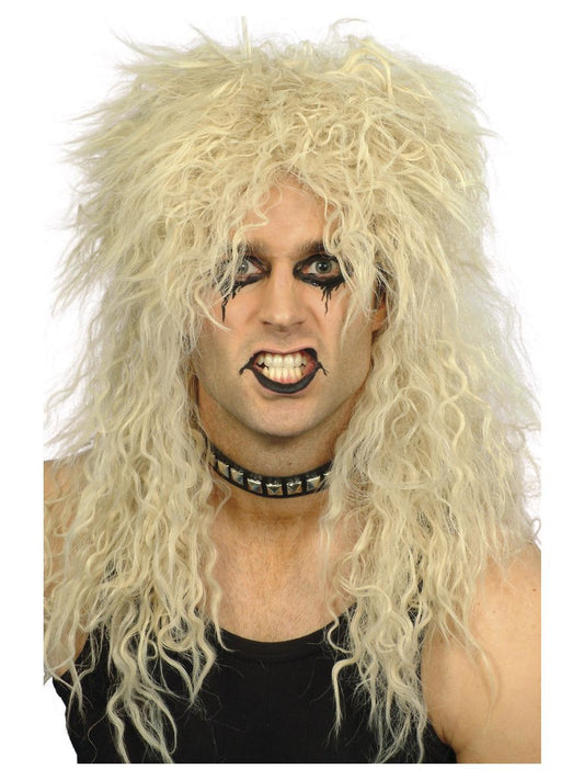 NEW Smiffys 80s Hard Rocker Wig - Blonde