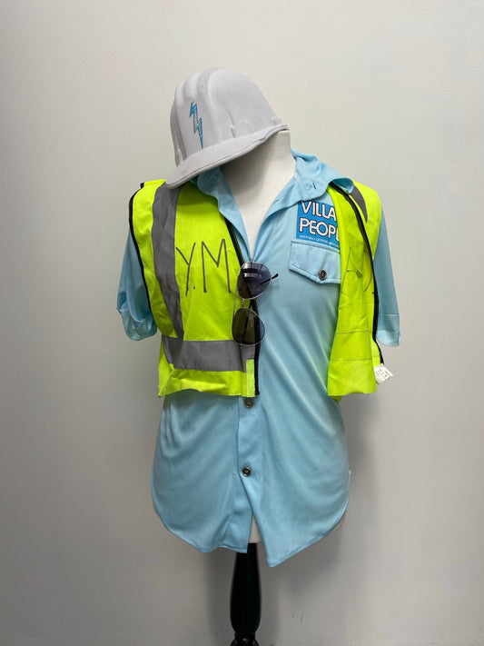 The Village People Workwear YMCA Large - Ex Hire Fancy Dress Costume