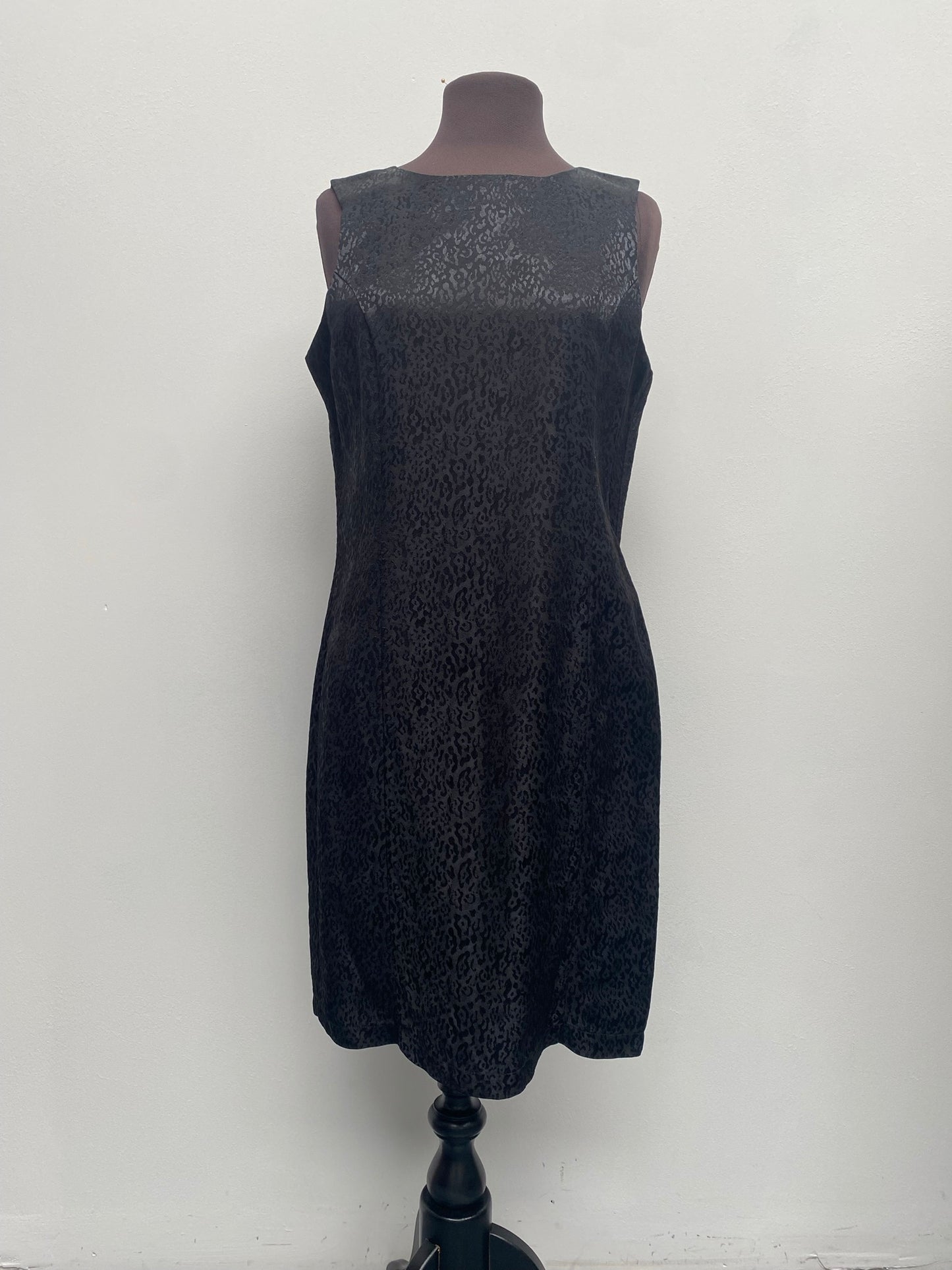 Vintage Black Dress size 14-16
