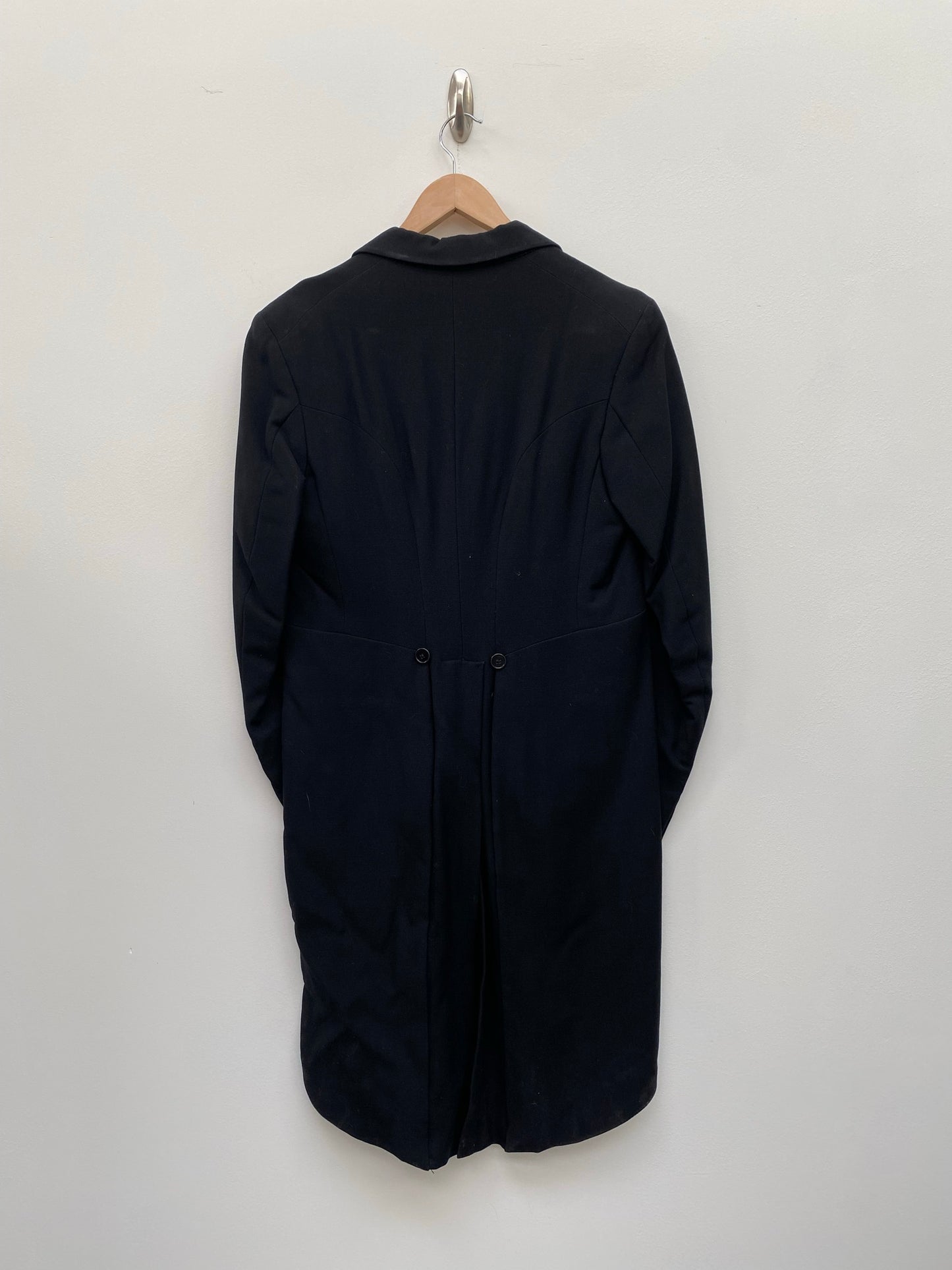 Black Morning Suit Jacket Size Small/Medium - Vintage Clothing/Ex Hire Fancy Dress Costume