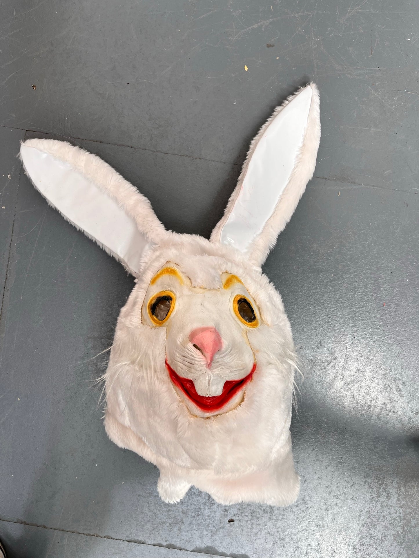 Adults White Bunny Rabbit Mascot Costume - Easter