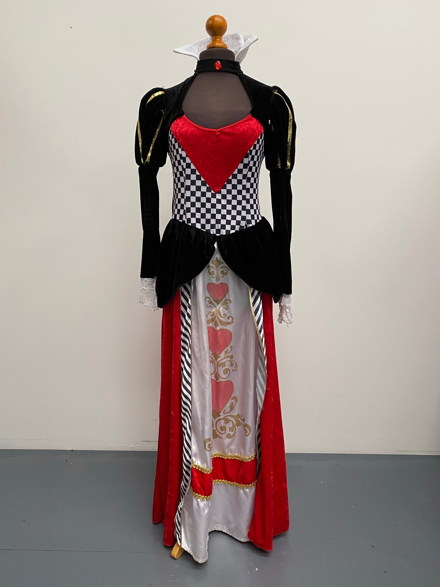 Queen of Hearts Dress - Ex Hire