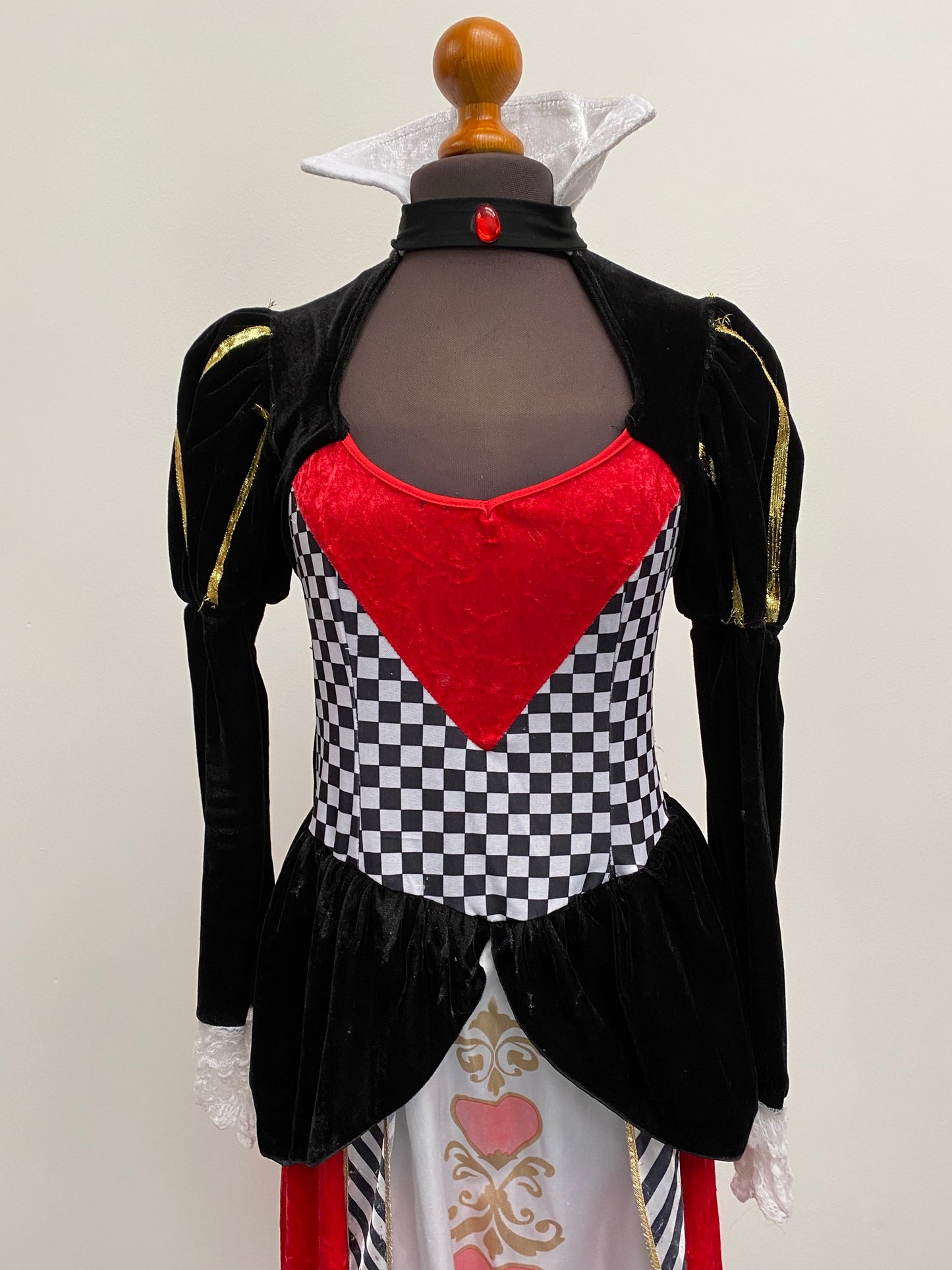 Queen of Hearts Dress - Ex Hire