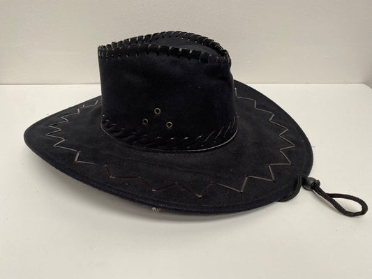 Faux suede Cowboy hat Black - New