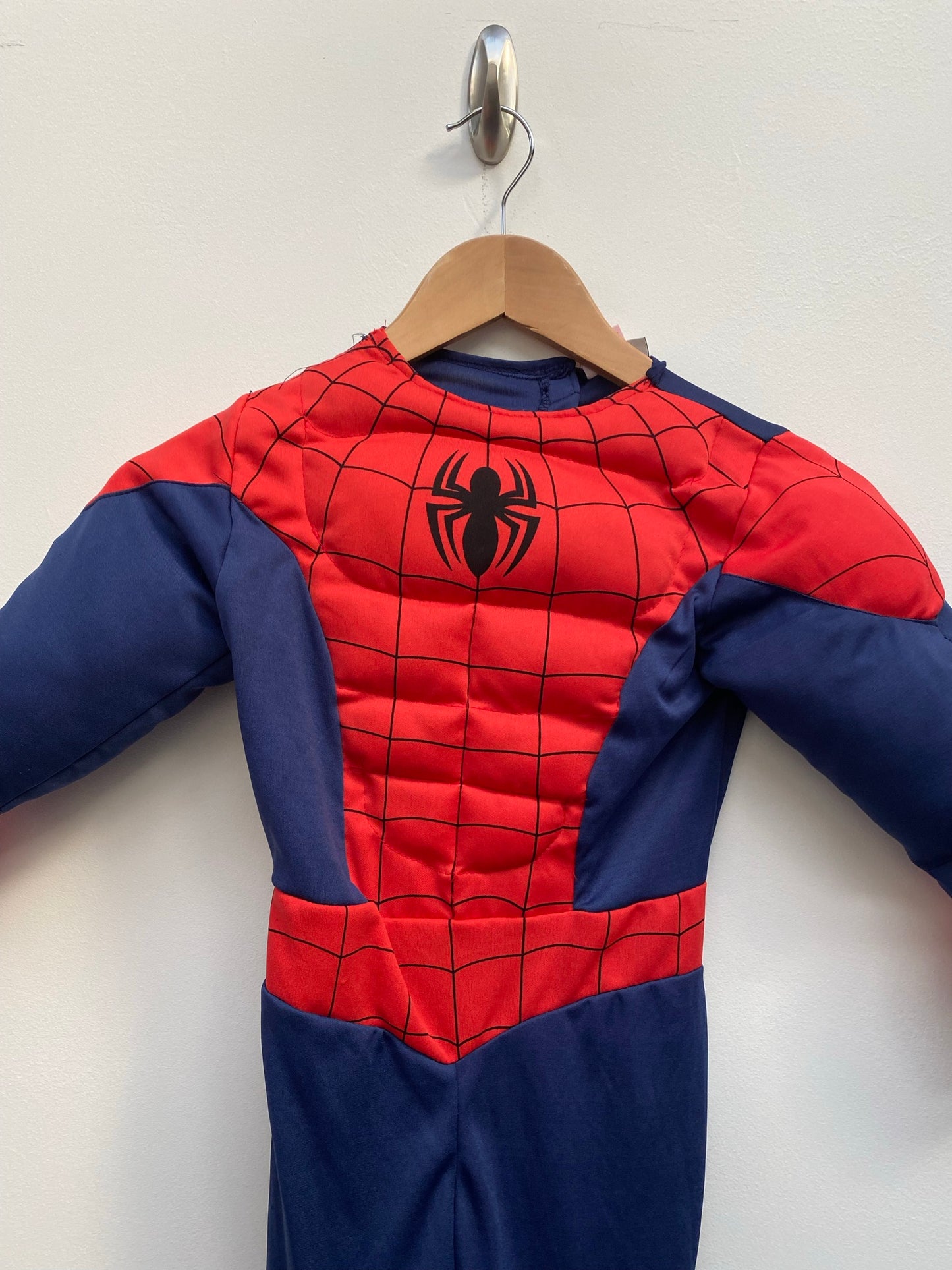 Child's Ultimate Spiderman costume blue red Age 3-5 years- Ex Hire Fancy Dress Costume