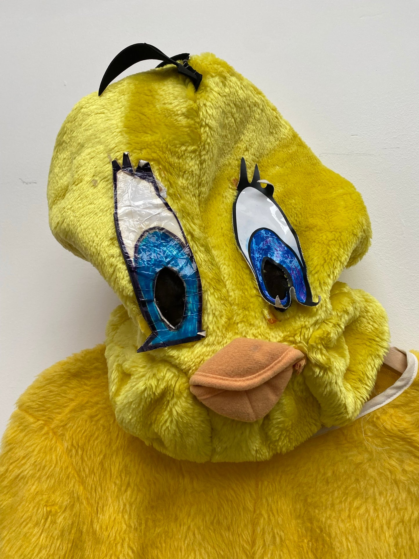 Tweety Pie Mascot Costume with defects - Ex Hire Fancy Dress Costume