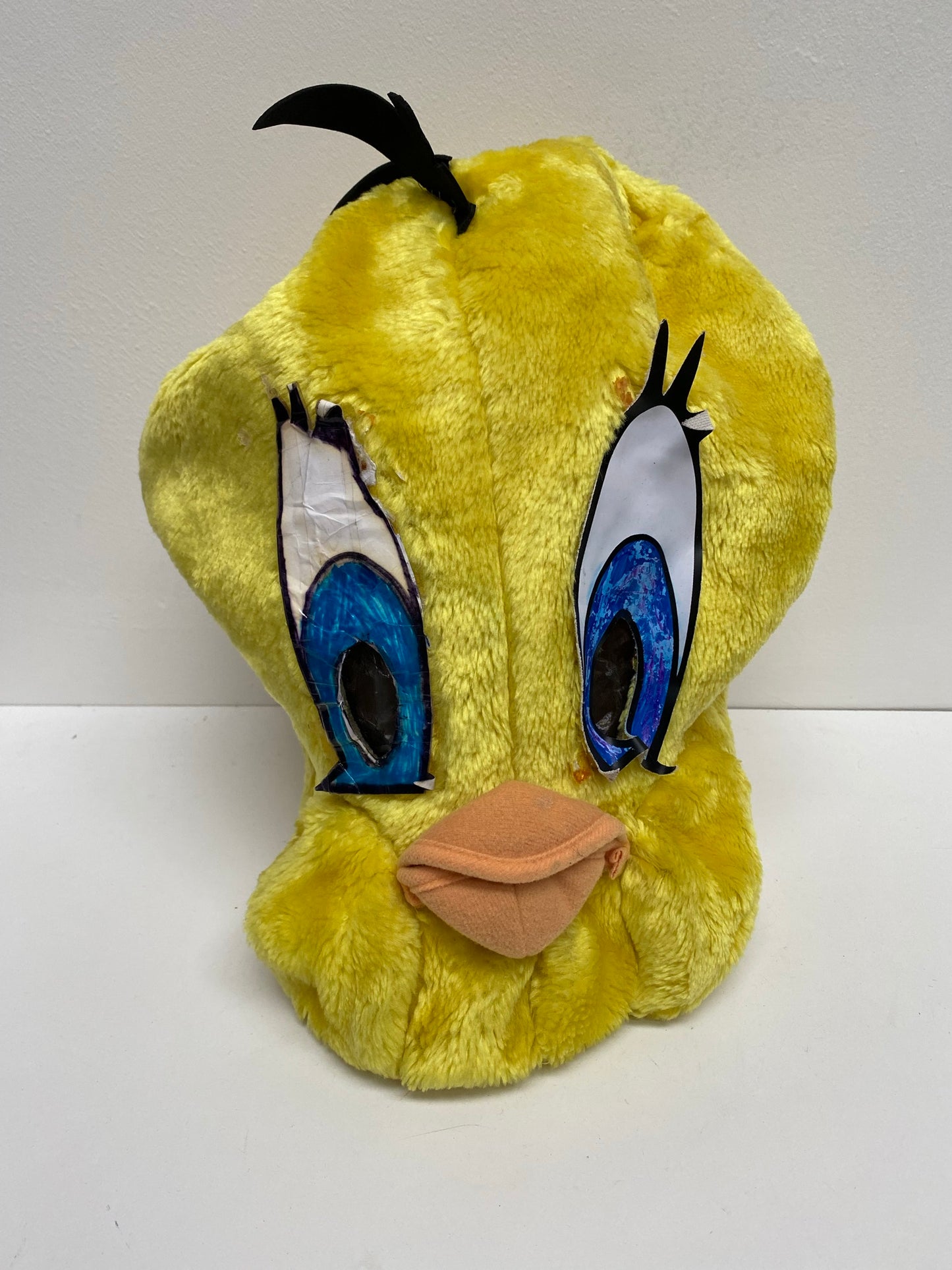 Tweety Pie Mascot Costume with defects - Ex Hire Fancy Dress Costume