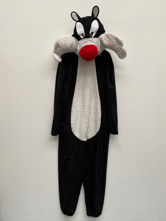 Sylvester Mascot Costume with defects - Ex Hire Fancy Dress Costume