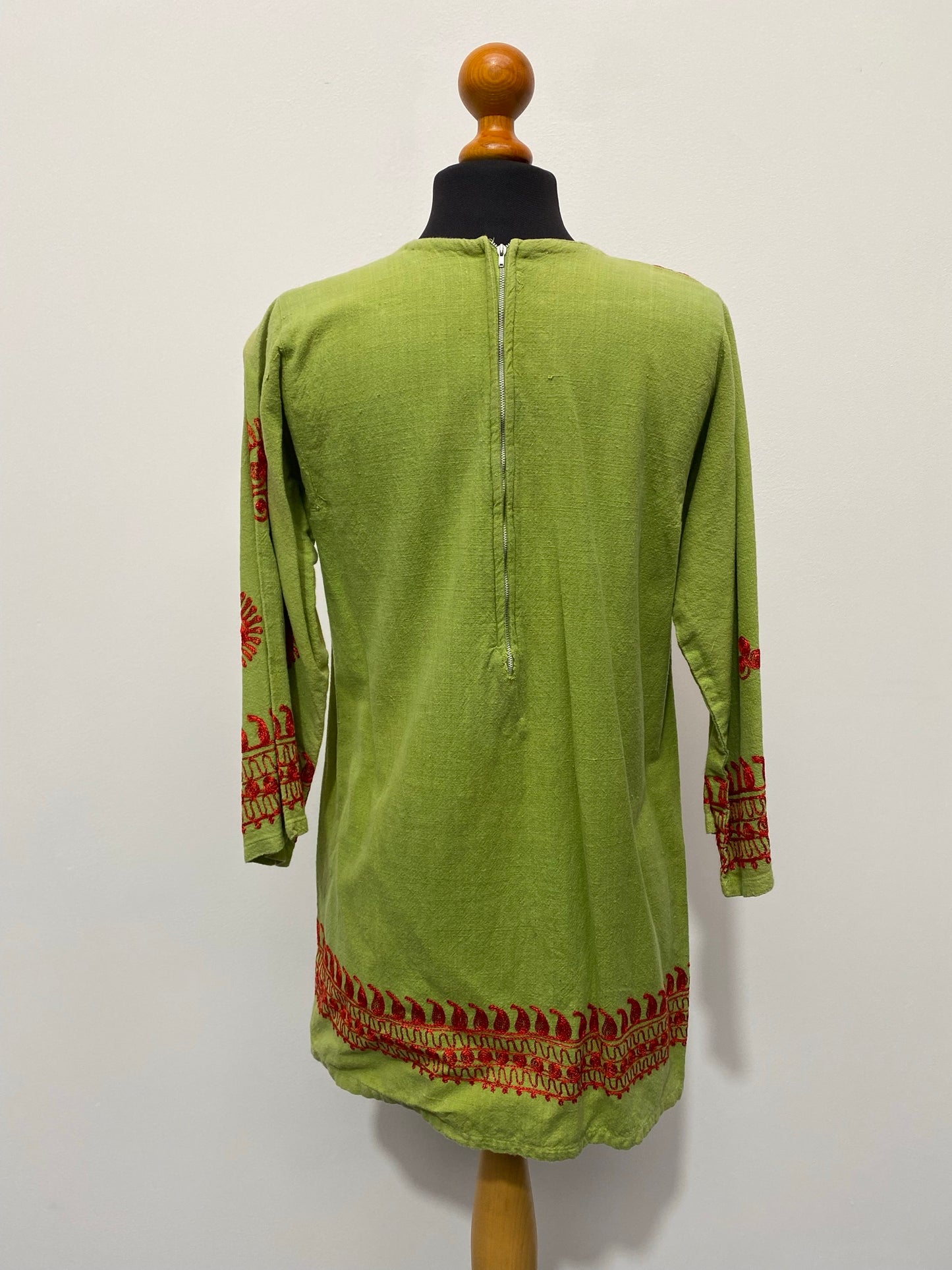 Green Indian Top/Tunic - Traditional World costumes & clothing