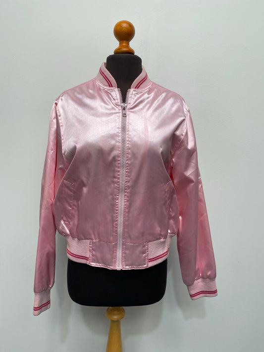 Vintage Vintage New Look pale pink satin Jacket Size 16