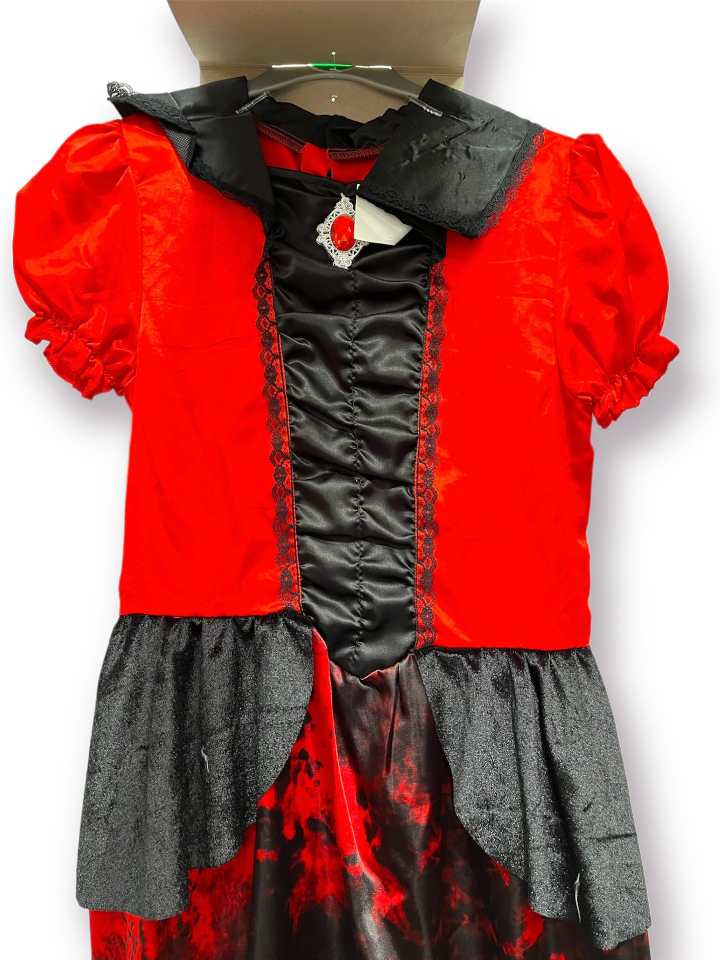 NEW Girls Halloween Vampirella Dress Age 8-10 - New Fancy Dress Costume