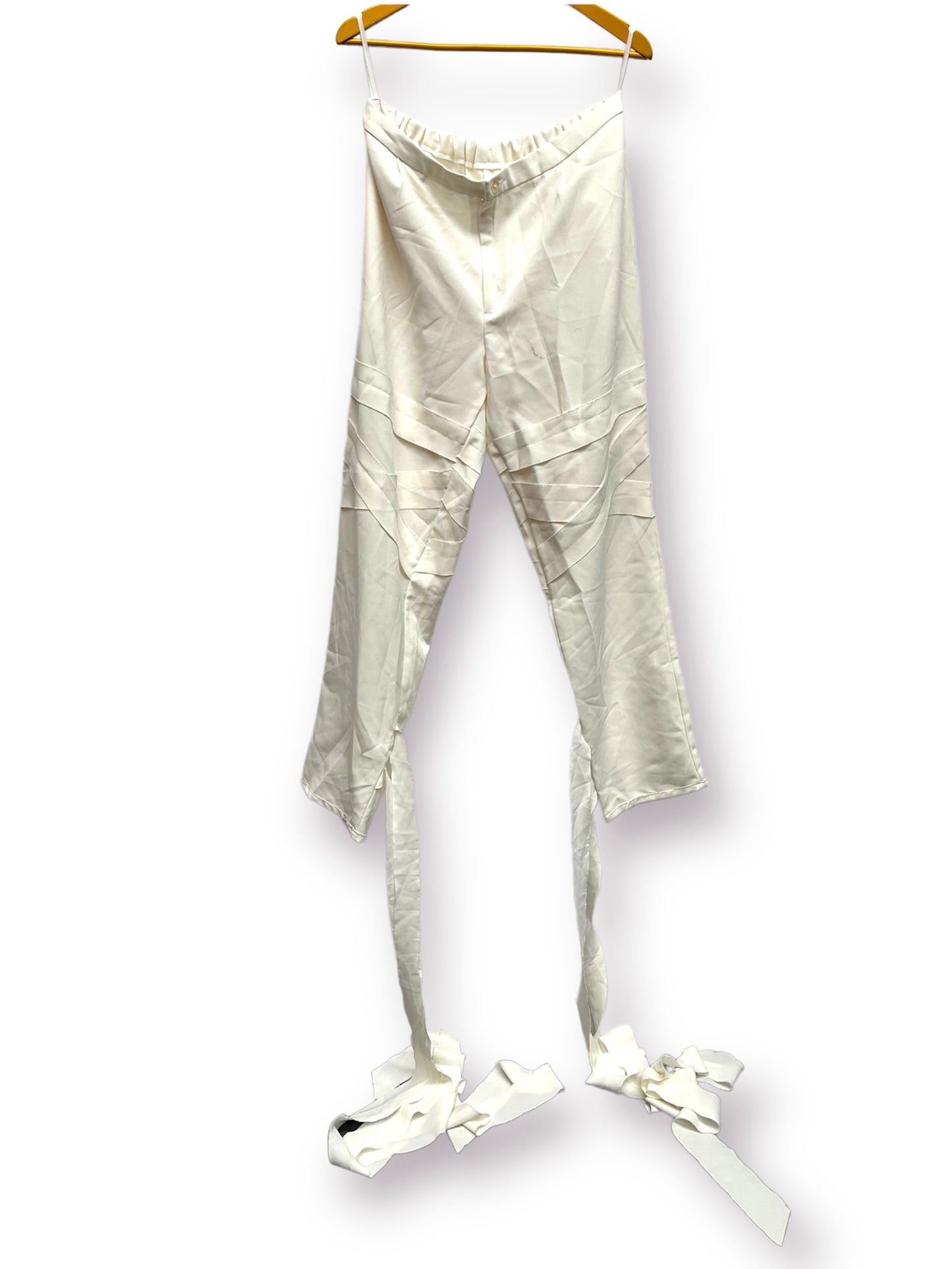 Halloween Mummy Costume Top & Trousers Size Large - Ex Hire Fancy Dress Costume